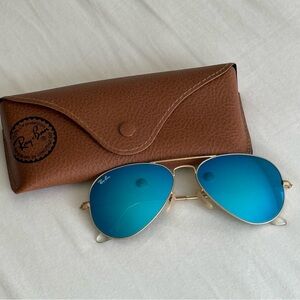 Ray-Ban Sunglasses AVIATOR FLASH LENSES